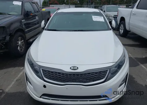 2015 Kia Optima Hybrid Ex from USA, damaged, VIN KNAGN4AD4F5080842